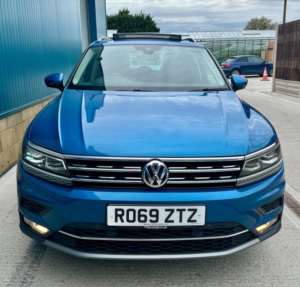 2019 Volkswagen Tiguan 1.5 Tsi Evo Sel DSG Euro 6 (s/s) 5dr in Blue — image 5