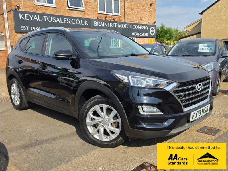 2019 Hyundai Tucson 1.6 Crdi Se Nav SUV 5dr Diesel Manual Euro 6 (s/s) (115 Ps) in Black — image 1