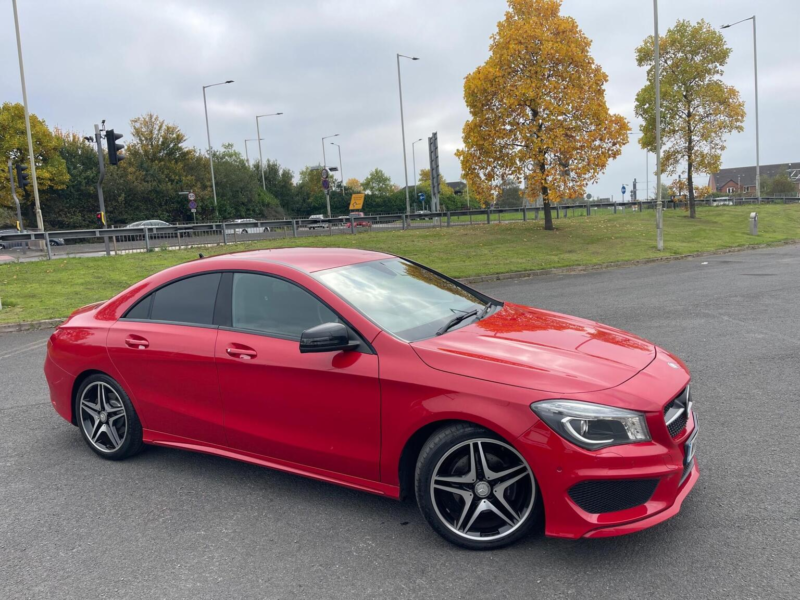 2015 Mercedes-Benz Cla 2.1 Cla200 Cdi Amg Sport Coupe Euro 6 (s/s) 4dr in Red — image 1