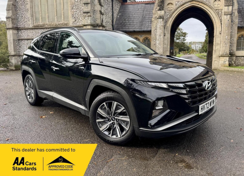 2022 Hyundai Tucson 1.6 T-Gdi Se Connect Euro 6 (s/s) 5dr in Black — image 1