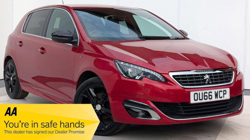 2017 Peugeot 308 1.2 Puretech Gt Line Euro 6 (s/s) 5dr in Red — image 1