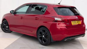 2017 Peugeot 308 1.2 Puretech Gt Line Euro 6 (s/s) 5dr in Red — image 4