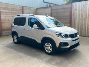 2019 Peugeot Rifter 3 SEAT Wheelchair Accessible Disabled Access Vehicle Wav in Beige — image 3