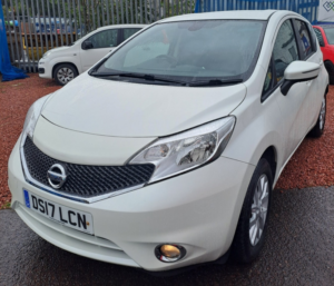 2017 Nissan Note 1.2 Acenta Premium in White — image 4