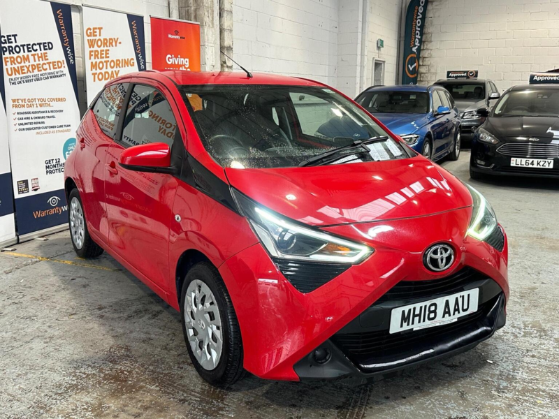 2018 Toyota Aygo 1.0 Vvt-I X-Play Euro 6 5dr in Red — image 1