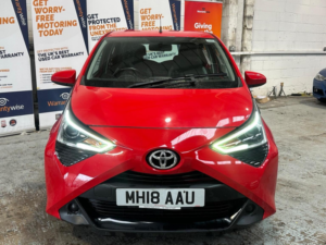 2018 Toyota Aygo 1.0 Vvt-I X-Play Euro 6 5dr in Red — image 2
