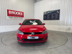 2015 Volkswagen Golf 1.2 Tsi Bluemotion Tech S Euro 6 (s/s) 5dr in Red — image 5