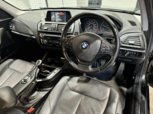 2015 BMW 1 Series 1.5 116d Ed Plus Euro 6 (s/s) 5dr in Black — image 2