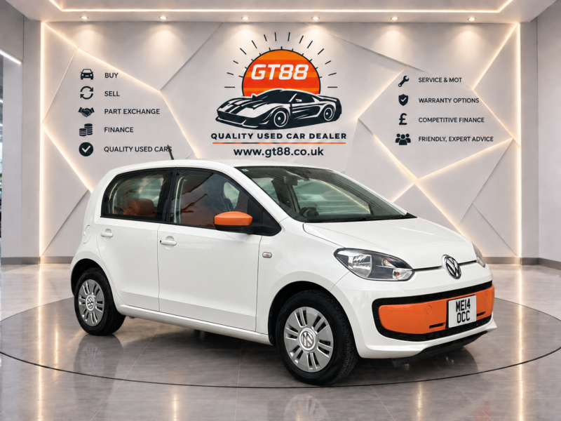 2014 Volkswagen Up! Volkswagen Up! 1.0 Move Up! Asg Euro 5 5dr Petrol Automatic in White — image 1