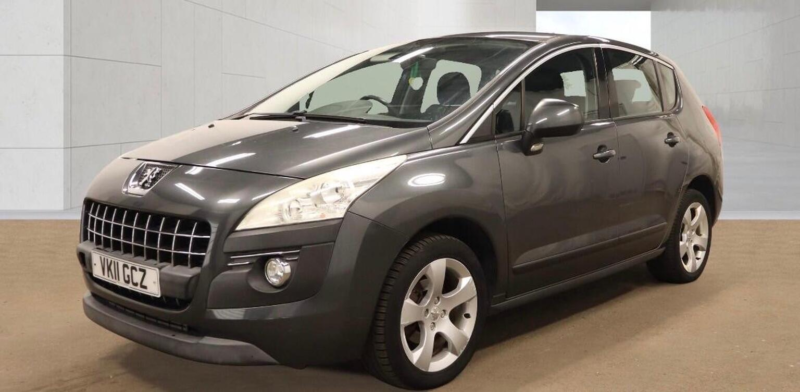 2011 Peugeot 3008 1.6 Hdi Sport Egc Euro 5 5dr in Grey — image 1