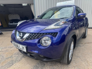 2016 Nissan Juke 1.2 Dig-T N-Connecta Euro 6 (s/s) 5dr in Blue — image 3