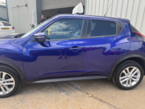 2016 Nissan Juke 1.2 Dig-T N-Connecta Euro 6 (s/s) 5dr in Blue — image 4