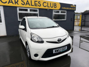2012 Toyota Aygo 1.0 Vvt-I Ice Euro 5 5dr in White — image 4