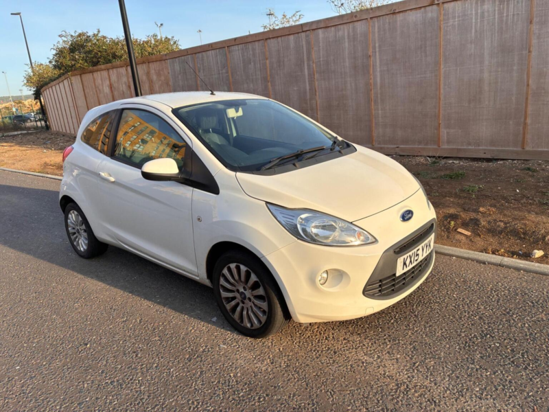 2015 Ford Ka 1.2 Zetec Euro 5 (s/s) 3dr in White — image 1