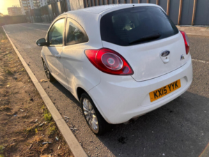 2015 Ford Ka 1.2 Zetec Euro 5 (s/s) 3dr in White — image 4