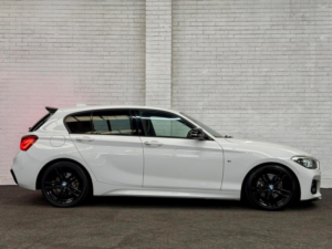 2017 BMW 1 Series 2.0 118d M Sport Shadow Edition Auto Euro 6 (s/s) 5dr in White — image 3