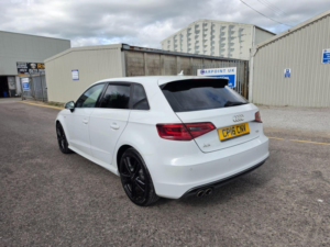 2016 Audi A3 2.0 Tdi S Line Sportback Euro 6 (s/s) 5dr (nav) in White — image 4