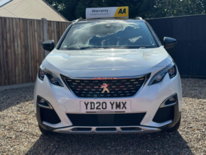2020 Peugeot 3008 1.5 Bluehdi Gt Line Eat Euro 6 (s/s) 5dr in White — image 2