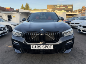 2018 BMW X4 2.0 M Sport X Drive Red Leather Seats Verified Miles Fresh Import Finance Avb in Black — image 3