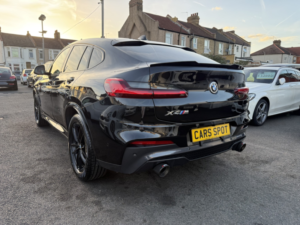 2018 BMW X4 2.0 M Sport X Drive Red Leather Seats Verified Miles Fresh Import Finance Avb in Black — image 4