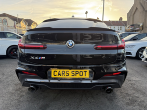 2018 BMW X4 2.0 M Sport X Drive Red Leather Seats Verified Miles Fresh Import Finance Avb in Black — image 6
