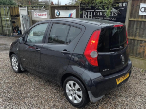 2009 Vauxhall Agila 1.2 16v Design Euro 4 5dr in Black — image 6
