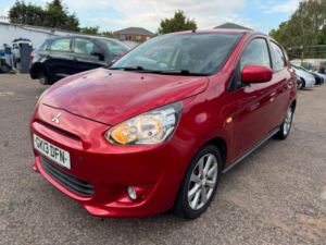 2013 Mitsubishi Mirage 1.0 1 Euro 5 5dr in Red — image 2