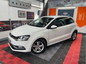 2017 Volkswagen Polo 1.2 Tsi Match Edition Euro 6 (s/s) 3dr in White — image 3