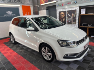 2017 Volkswagen Polo 1.2 Tsi Match Edition Euro 6 (s/s) 3dr in White — image 4