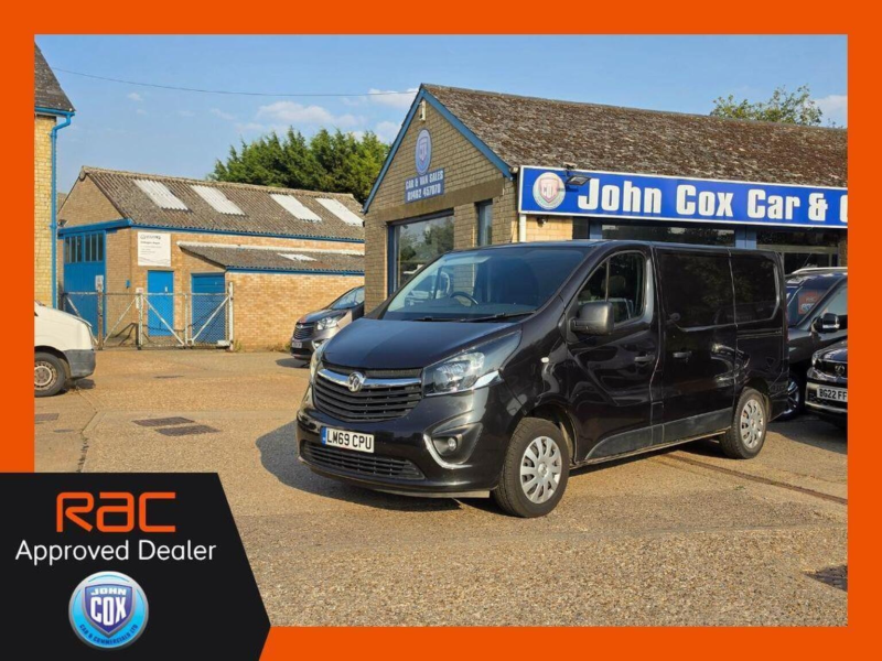 2019 Vauxhall Vivaro 1.6 Cdti 2700 Biturbo Ecotec Sportive L1 H1 Euro 6 (s/s) 5dr in Black — image 1