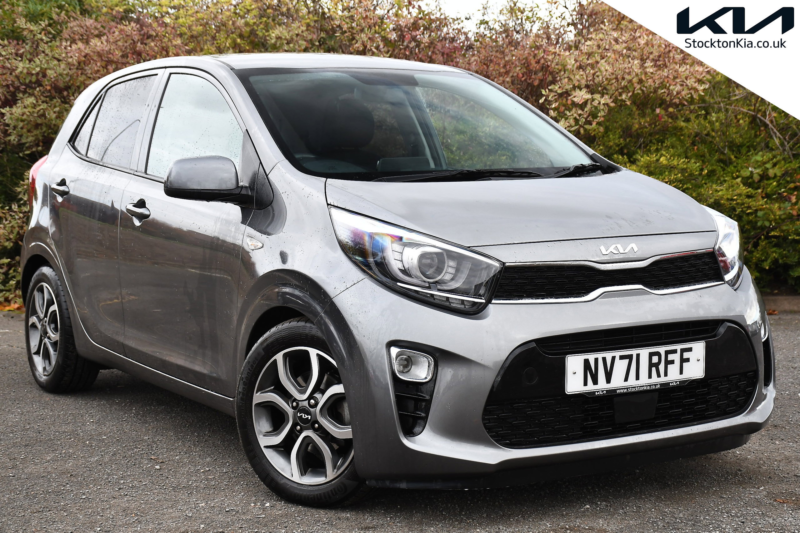 2022 Kia Picanto 1.0 Dpi Shadow Hatchback 5dr Petrol Manual Euro 6 (s/s) (66 Bhp) in Grey — image 1