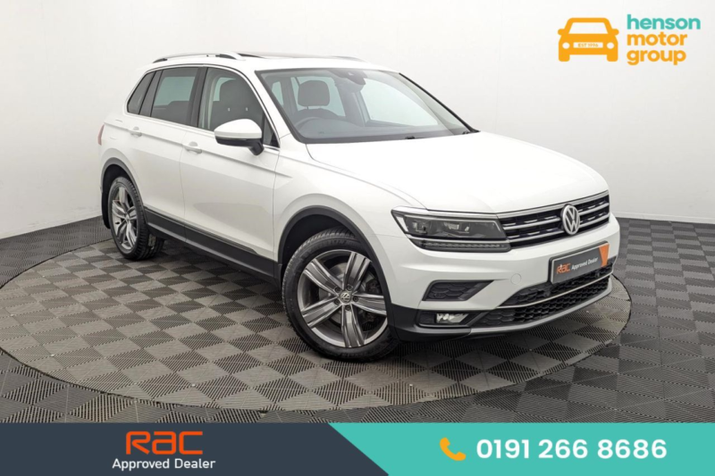 2019 Volkswagen Tiguan 2.0 Tdi Sel SUV 5dr Diesel DSG 4motion Euro 6 (s/s) (190 Ps) in White — image 1