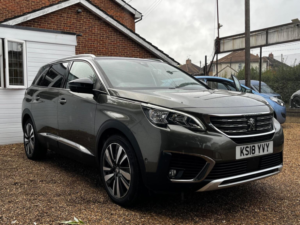2018 Peugeot 5008 1.2 Puretech Allure Eat Euro 6 (s/s) 5dr in Grey — image 3