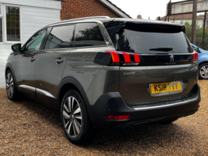 2018 Peugeot 5008 1.2 Puretech Allure Eat Euro 6 (s/s) 5dr in Grey — image 4