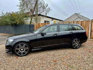 2013 Mercedes-Benz C Class 2.1 C220 Cdi Amg Sport Plus G-Tronic+ Euro 5 (s/s) 5dr in Black — image 4