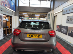 2017 Mercedes-Benz A Class 1.5 A180d Sport (executive) 7g-Dct Euro 6 (s/s) 5dr in Grey — image 4