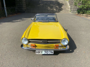 1975 Triumph Tr6 2.5 2.5 Pi 2d in Yellow — image 4