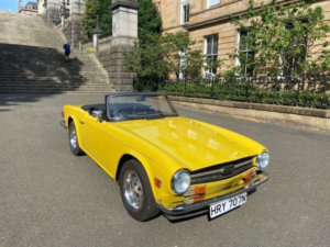 1975 Triumph Tr6 2.5 2.5 Pi 2d in Yellow — image 5