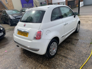 2008 Fiat 500 1.3 Multijet Lounge Euro 4 3dr in White — image 4