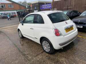 2008 Fiat 500 1.3 Multijet Lounge Euro 4 3dr in White — image 5