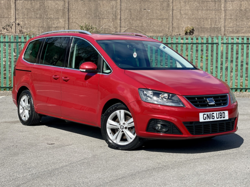 2016 SEAT Alhambra 2.0 Tdi Ecomotive Se Lux in Red — image 1