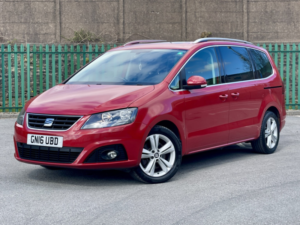 2016 SEAT Alhambra 2.0 Tdi Ecomotive Se Lux in Red — image 3