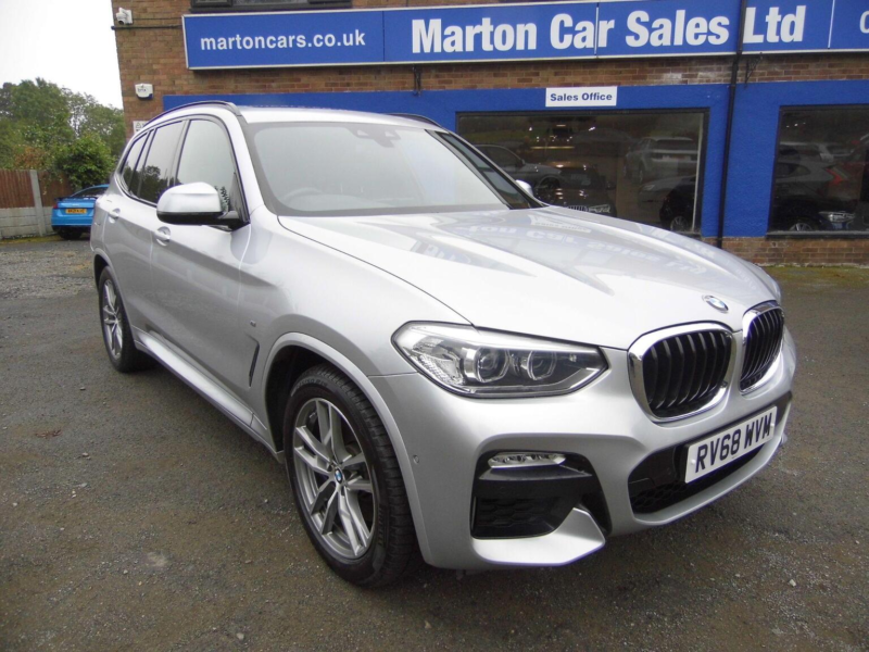 2018 BMW X3 3.0 30d M Sport Auto Xdrive Euro 6 (s/s) 5dr in Silver — image 1