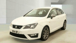 2014 SEAT Ibiza 1.4 Tsi Act Fr St Euro 5 (s/s) 5dr in White — image 3