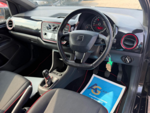 2017 SEAT Mii 1.0 12v Fr Line Euro 6 3dr in Black — image 3
