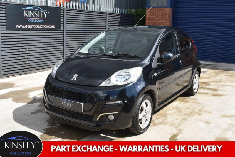 2014 Peugeot 107 1.0 12v Allure Euro 5 5dr in Black — image 1