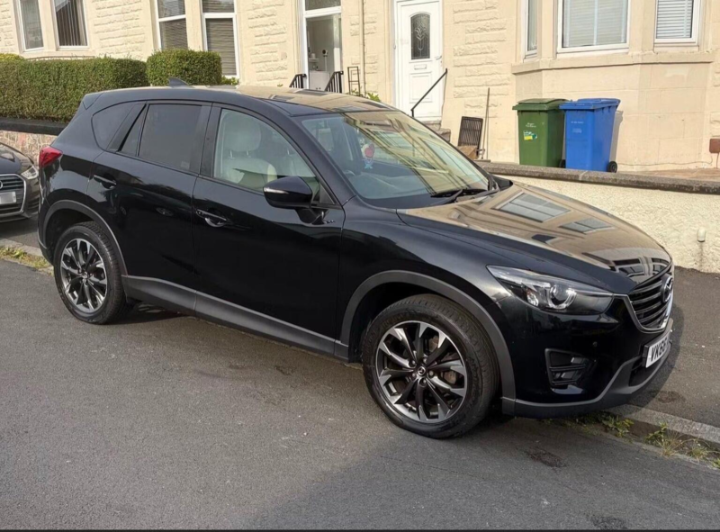 2016 Mazda Cx-5 2.2 Skyactiv-D Sport Nav Euro 6 (s/s) 5dr in Black — image 1