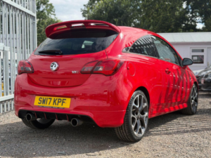 2017 Vauxhall Corsa 1.6i Turbo Vxr Euro 6 3dr in Red — image 6