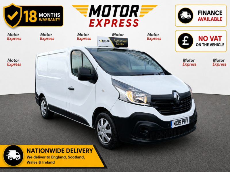 2019 Renault Trafic 1.6 Sl27 Dci 120 Business Euro 6 in White — image 1