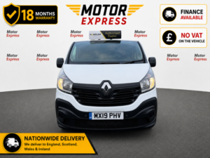 2019 Renault Trafic 1.6 Sl27 Dci 120 Business Euro 6 in White — image 3